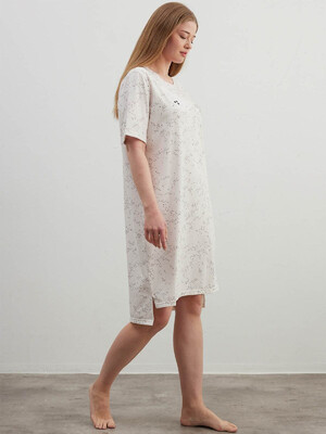 Купить Ночная сорочка большого размера с коротким рукавом HAYS 40269 в Украина в Lingerie.ua - Одяг для дому та відпочинку, Фото 2