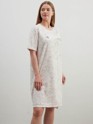 Купить Ночная сорочка большого размера с коротким рукавом HAYS 40269 в Украина в Lingerie.ua - Одяг для дому та відпочинку, Фото 3