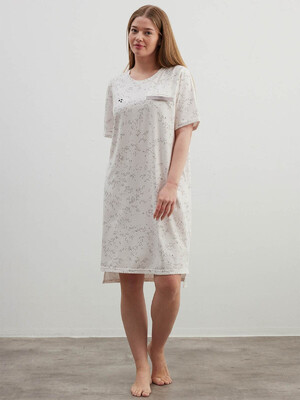 Купить Ночная сорочка большого размера с коротким рукавом HAYS 40269 в Украина в Lingerie.ua - Одяг для дому та відпочинку, Фото 5