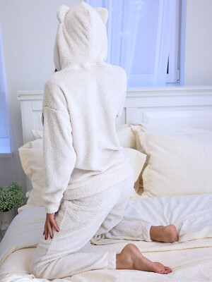 Купить Костюм из искусственного меха с капюшоном LINGERIE 170733 в Украина в Lingerie.ua - Одяг для дому та відпочинку, Фото 2