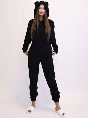 Купить Костюм из искусственного меха с капюшоном LINGERIE 170733 в Украина в Lingerie.ua - Одяг для дому та відпочинку, Фото 9