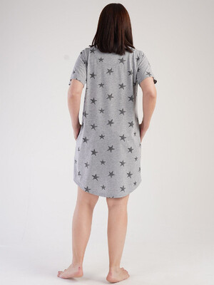 Купить Домашня туніка з коротким рукавом VIENETTA 3040620736 в Украина в Lingerie.ua - Одяг для дому та відпочинку, Фото 2