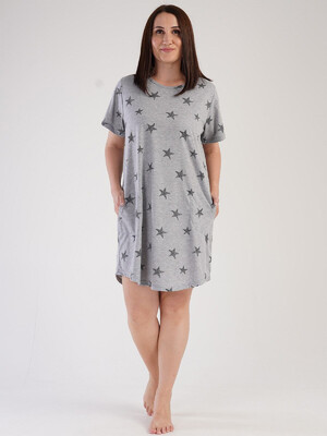 Купить Домашня туніка з коротким рукавом VIENETTA 3040620736 в Украина в Lingerie.ua - Одяг для дому та відпочинку, Фото 3