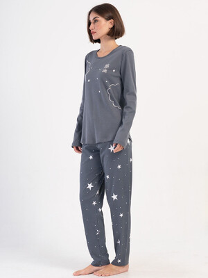 Купить Домашний женский комплект с брюками VIENETTA 4033561985 в Украина в Lingerie.ua - Одяг для дому та відпочинку, Фото 2