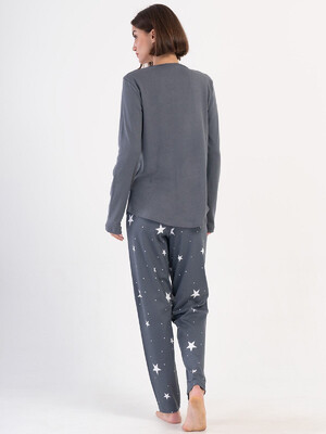 Купить Домашний женский комплект с брюками VIENETTA 4033561985 в Украина в Lingerie.ua - Одяг для дому та відпочинку, Фото 4