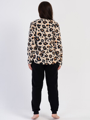 Купить Флисовый женский теплый костюм VIENETTA 4030650280 в Украина в Lingerie.ua - Одяг для дому та відпочинку, Фото 2