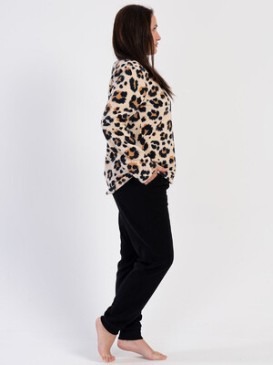 Купить Флисовый женский теплый костюм VIENETTA 4030650280 в Украина в Lingerie.ua - Одяг для дому та відпочинку, Фото 4