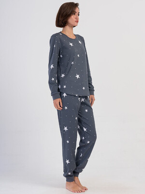 Купить Домашний женский комплект с брюками VIENETTA 4033581985 в Украина в Lingerie.ua - Одяг для дому та відпочинку, Фото 3