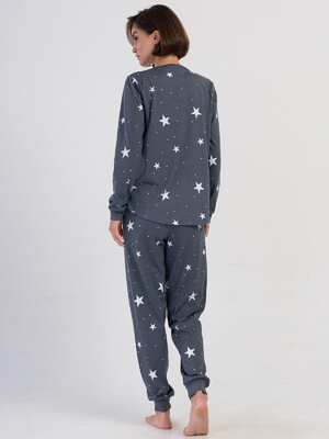 Купить Домашний женский комплект с брюками VIENETTA 4033581985 в Украина в Lingerie.ua - Одяг для дому та відпочинку, Фото 4