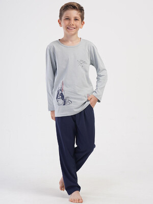 Купить Домашний комплект с длинным рукавом для мальчика VIENETTA KIDS 4051300000 в Украина в Lingerie.ua - Одяг для дому та відпочинку, Фото 14