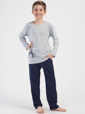 Купить Домашний комплект с длинным рукавом для мальчика VIENETTA KIDS 4051300000 в Украина в Lingerie.ua - Одяг для дому та відпочинку, Фото 11