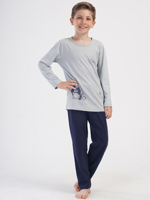 Купить Домашний комплект с длинным рукавом для мальчика VIENETTA KIDS 4051300000 в Украина в Lingerie.ua - Одяг для дому та відпочинку, Фото 10