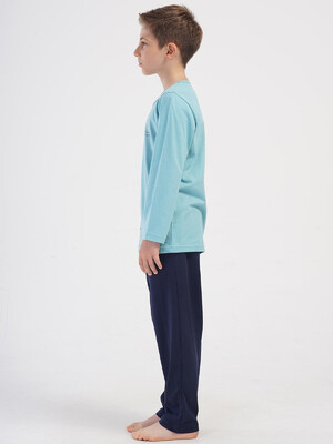 Купить Домашний комплект с длинным рукавом для мальчика VIENETTA KIDS 4051300000 в Украина в Lingerie.ua - Одяг для дому та відпочинку, Фото 7