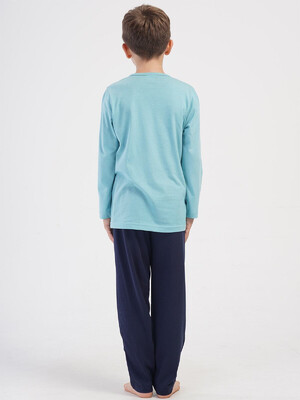 Купить Домашний комплект с длинным рукавом для мальчика VIENETTA KIDS 4051300000 в Украина в Lingerie.ua - Одяг для дому та відпочинку, Фото 5