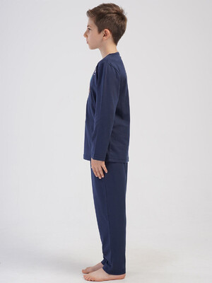 Купить Бавовняний домашній підлітковий комплект із довгим рукавом VIENETTA 4051260000 в Украина в Lingerie.ua - Одяг для дому та відпочинку, Фото 3