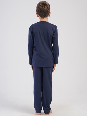 Купить Бавовняний домашній підлітковий комплект із довгим рукавом VIENETTA 4051260000 в Украина в Lingerie.ua - Одяг для дому та відпочинку, Фото 5