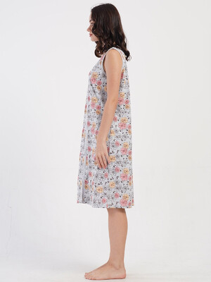 Купить Хлопковый халат большого размера на молнии VIENETTA 4081943402 в Украина в Lingerie.ua - Одяг для дому та відпочинку, Фото 6