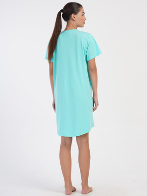 Купить Хлопковая домашняя туника с коротким рукавом VIENETTA 4053470000 в Украина в Lingerie.ua - Одяг для дому та відпочинку, Фото 9