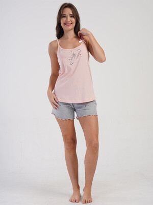 Купить Бавовняний домашній комплект із майки та шортів VIENETTA 4081490495 в Украина в Lingerie.ua - Одяг для дому та відпочинку, Фото 4