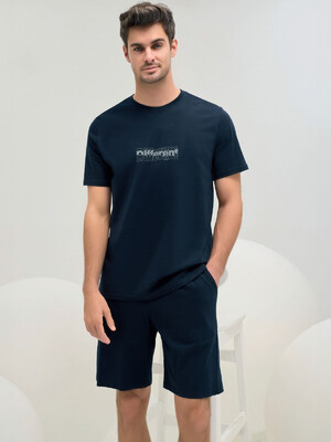 Купить Бавовняний костюм із коротким рукавом SVMAN 9560 в Украина