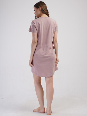 Купить Хлопковая домашняя туника с коротким рукавом VIENETTA 4091000000 в Украина в Lingerie.ua - Одяг для дому та відпочинку, Фото 7