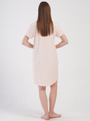 Купить Хлопковая домашняя туника с коротким рукавом VIENETTA 4084531248 в Украина в Lingerie.ua - Одяг для дому та відпочинку, Фото 7