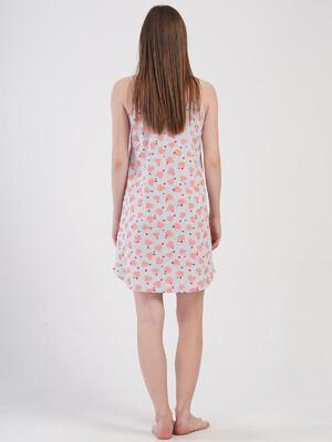 Купить Хлопковая туника на тонких бретельках VIENETTA 4080910151 в Украина в Lingerie.ua - Одяг для дому та відпочинку, Фото 5