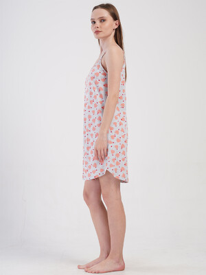 Купить Хлопковая туника на тонких бретельках VIENETTA 4080910151 в Украина в Lingerie.ua - Одяг для дому та відпочинку, Фото 6