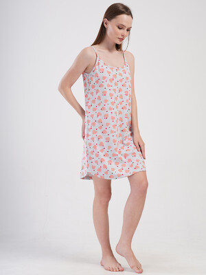 Купить Хлопковая туника на тонких бретельках VIENETTA 4080910151 в Украина в Lingerie.ua - Одяг для дому та відпочинку, Фото 8