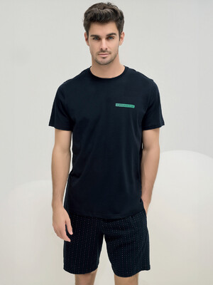 Купить Бавовняний літній костюм чоловічий із футболки та шортів SVMAN 9590 в Украина