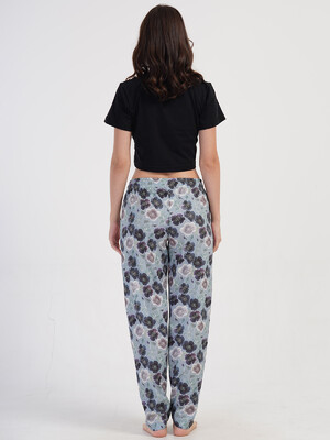 Купить Хлопковые домашние брюки женские большого размера VIENETTA 4040770945 в Украина в Lingerie.ua - Одяг для дому та відпочинку, Фото 2