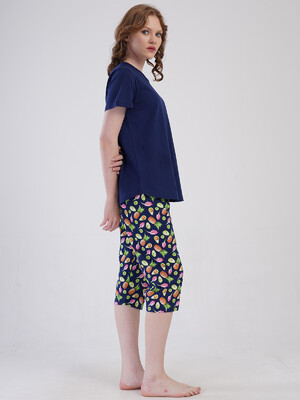 Купить Хлопковый комплект женский из футболки и капри VIENETTA 4092090231 в Украина в Lingerie.ua - Одяг для дому та відпочинку, Фото 14