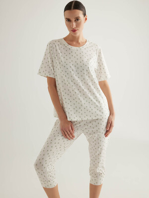 Купить Бавовняний домашній комплект із капрі HAYS 50213 в Украина в Lingerie.ua - Одяг для дому та відпочинку, Фото 6