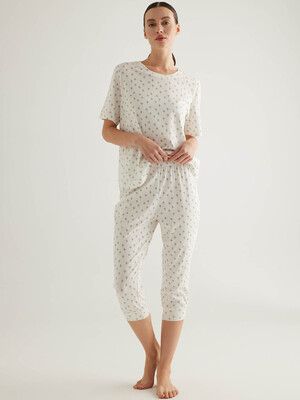 Купить Бавовняний домашній комплект із капрі HAYS 50213 в Украина в Lingerie.ua - Одяг для дому та відпочинку, Фото 7