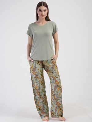 Летний женский костюм с брюками VIENETTA 4100500230