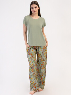 Купить Летний женский костюм с брюками VIENETTA 4100500230 в Украина в Lingerie.ua - Одяг для дому та відпочинку, Фото 3