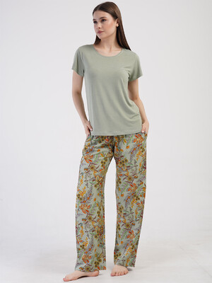 Купить Летний женский костюм с брюками VIENETTA 4100500230 в Украина в Lingerie.ua - Одяг для дому та відпочинку, Фото 5