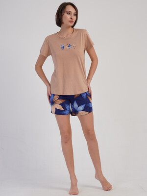Купить Хлопковый комплект с шортами VIENETTA 4084939199 в Украина в Lingerie.ua - Одяг для дому та відпочинку, Фото 6