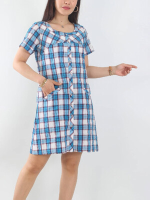 Купить Платье летнее на пуговицах с карманами JEN 05118 в Украина в Lingerie.ua - Одяг для дому та відпочинку, Фото 3