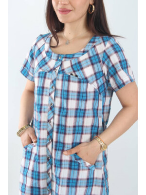 Купить Платье летнее на пуговицах с карманами JEN 05118 в Украина в Lingerie.ua - Одяг для дому та відпочинку, Фото 4