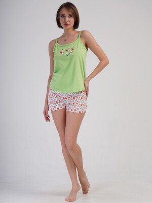 Купить Комплект женский из майки и шорт VIENETTA 4083680218 в Украина в Lingerie.ua - Одяг для дому та відпочинку, Фото 4