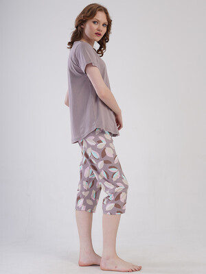 Купить Комплект жіночий з футболки та капрі VIENETTA 4091280821 в Украина в Lingerie.ua - Одяг для дому та відпочинку, Фото 3