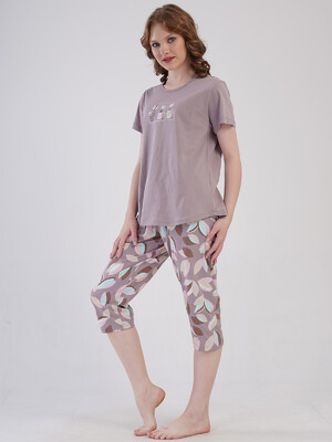 Купить Комплект жіночий з футболки та капрі VIENETTA 4091280821 в Украина в Lingerie.ua - Одяг для дому та відпочинку, Фото 7