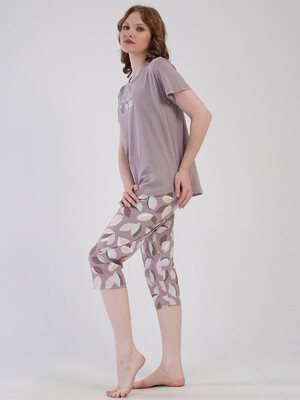 Купить Комплект жіночий з футболки та капрі VIENETTA 4091280821 в Украина в Lingerie.ua - Одяг для дому та відпочинку, Фото 8