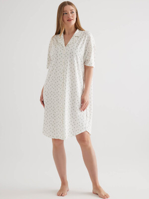 Купить Бавовняний халат на ґудзиках із коротким рукавом HAYS 50218 в Украина в Lingerie.ua - Одяг для дому та відпочинку, Фото 5