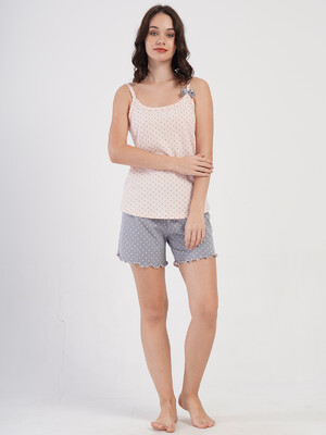 Купить Бавовняний комплект із шортами VIENETTA 4084571248 в Украина в Lingerie.ua - Одяг для дому та відпочинку, Фото 2