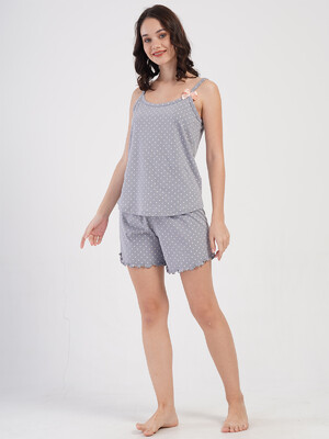 Купить Бавовняний комплект із шортами VIENETTA 4084571248 в Украина в Lingerie.ua - Одяг для дому та відпочинку, Фото 10