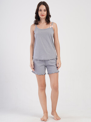 Купить Бавовняний комплект із шортами VIENETTA 4084571248 в Украина в Lingerie.ua - Одяг для дому та відпочинку, Фото 8