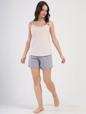 Купить Бавовняний комплект із шортами VIENETTA 4084571248 в Украина в Lingerie.ua - Одяг для дому та відпочинку, Фото 12