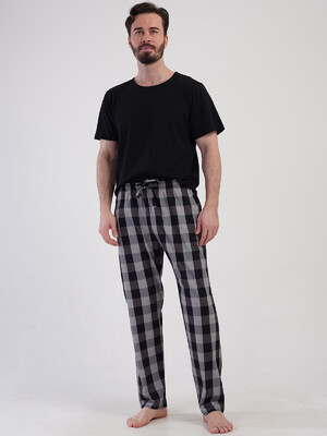 Купить Бавовняні домашні штани в клітинку VIENETTA MAN 4091830668 в Украина в Lingerie.ua - Одяг для дому та відпочинку, Фото 6